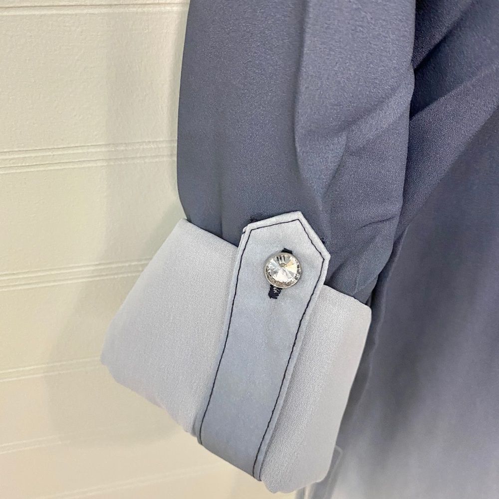 Inc Dip-Dyed Button-Front Tunic NWT - image 8